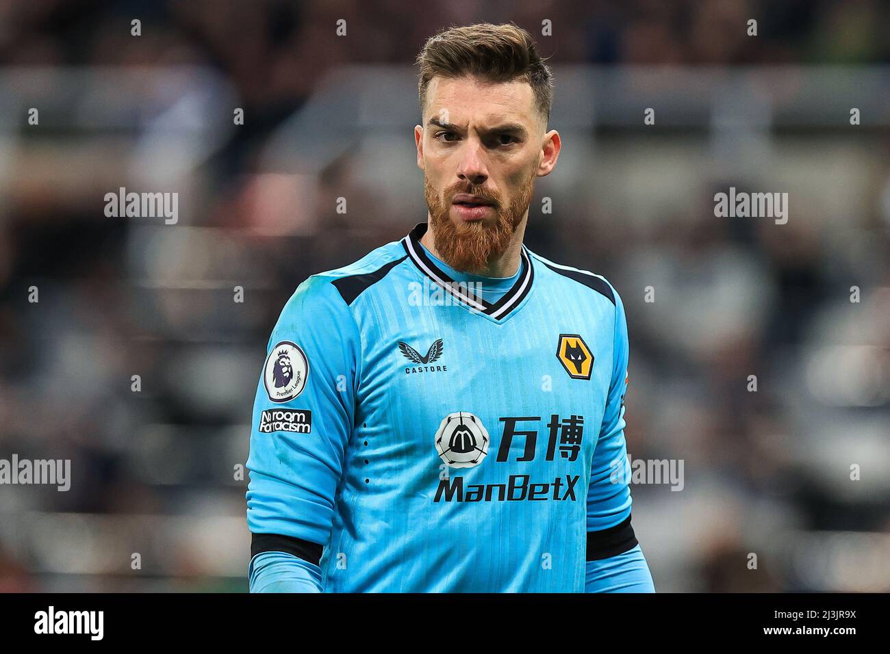 Newcastle, Großbritannien. 08. April 2022. Jose Sa #1 von Wolverhampton Wanderers während des Spiels in, am 4/8/2022. Quelle: SIPA USA/Alamy Live News Stockfoto