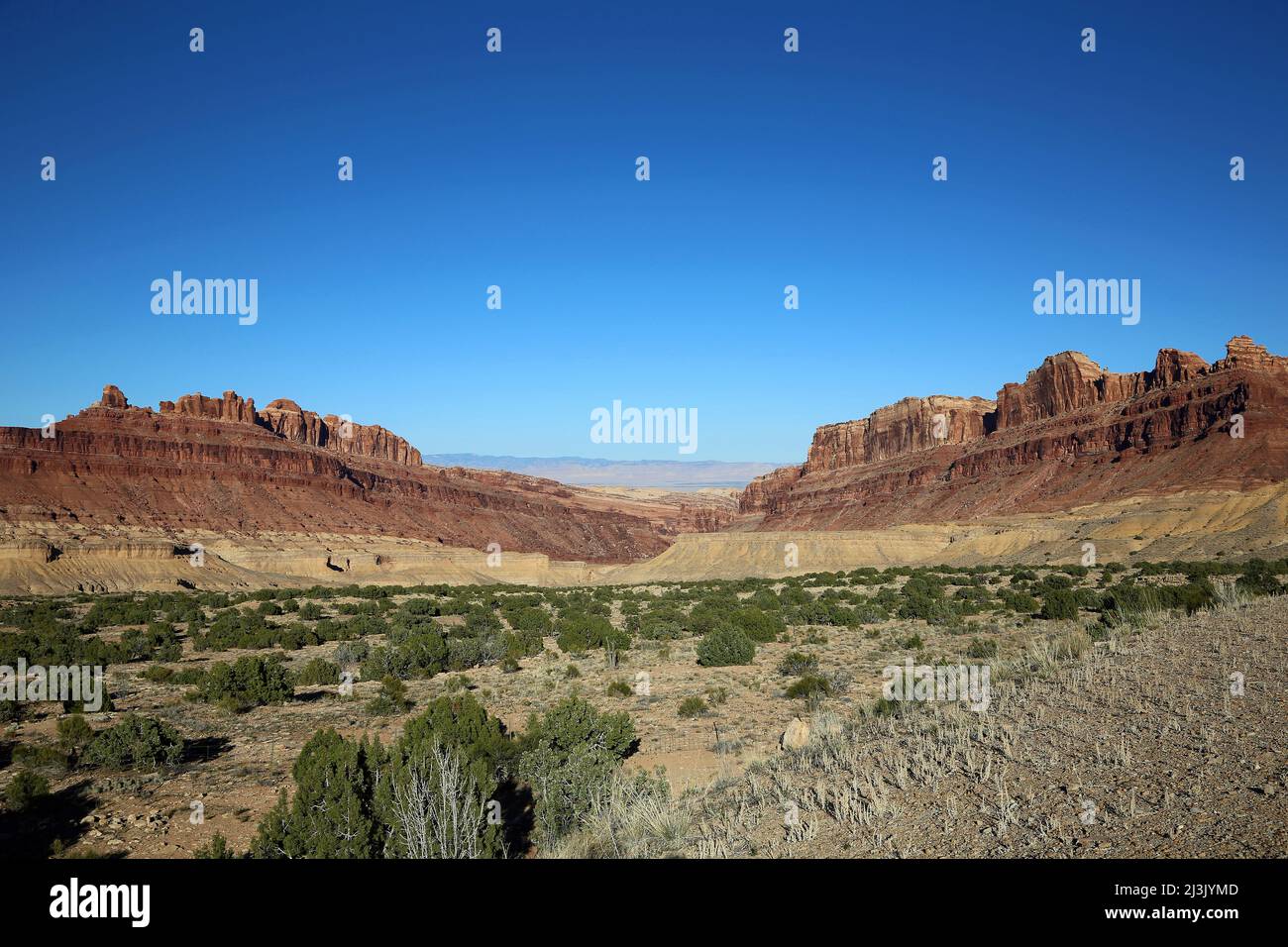 Black Dragon Canyon, Utah Stockfoto