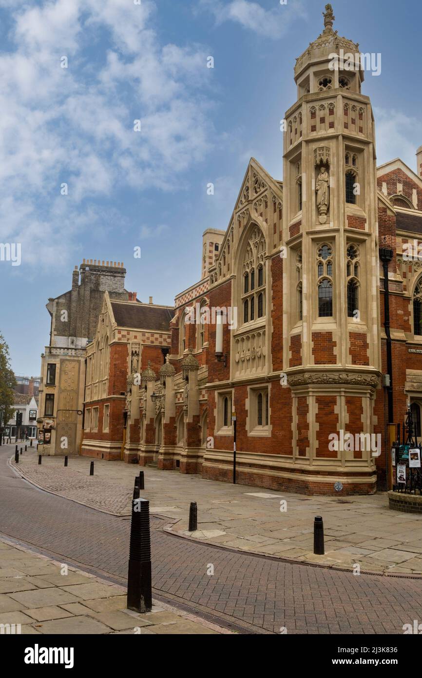 Großbritannien, England, Cambridge.  Alten Divinity School, St. Johns College. Stockfoto