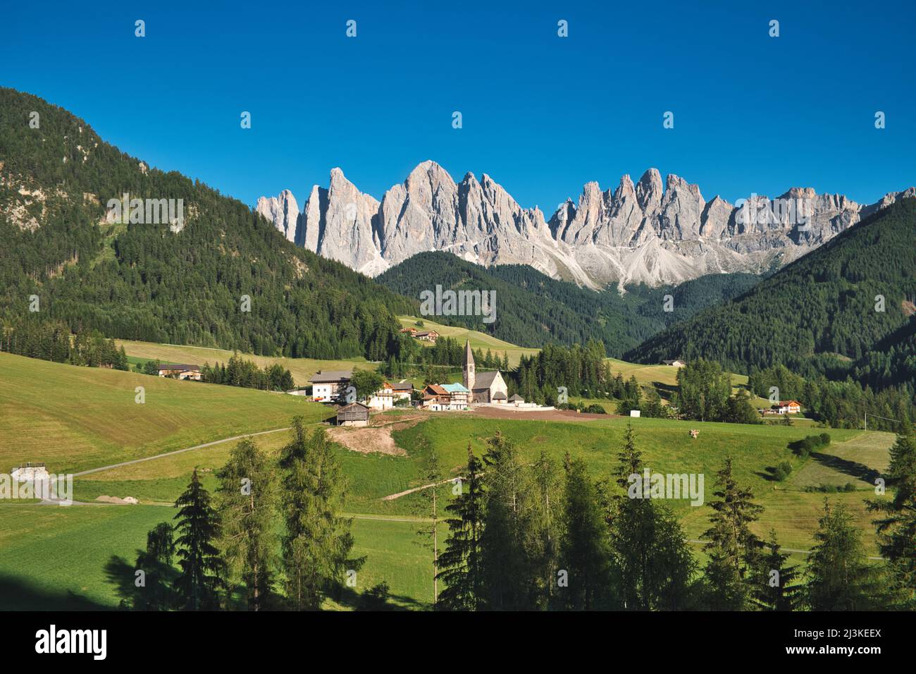 Foto der Chiesa di Santa Maddalena in Italien Stockfoto