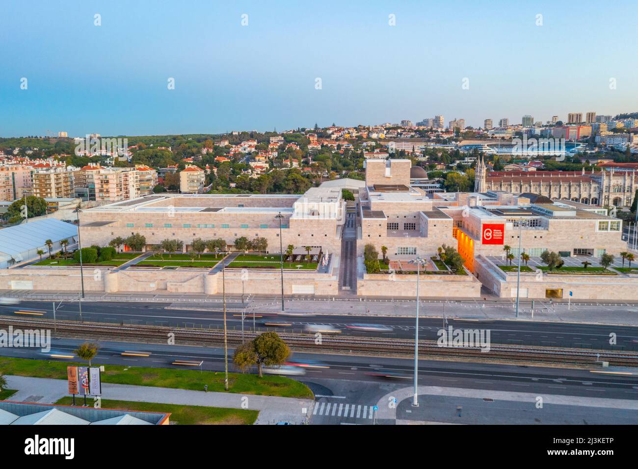 Lissabon, Portugal, 24. Oktober 2021: Kulturzentrum in der portugiesischen Stadt Portugal. Stockfoto