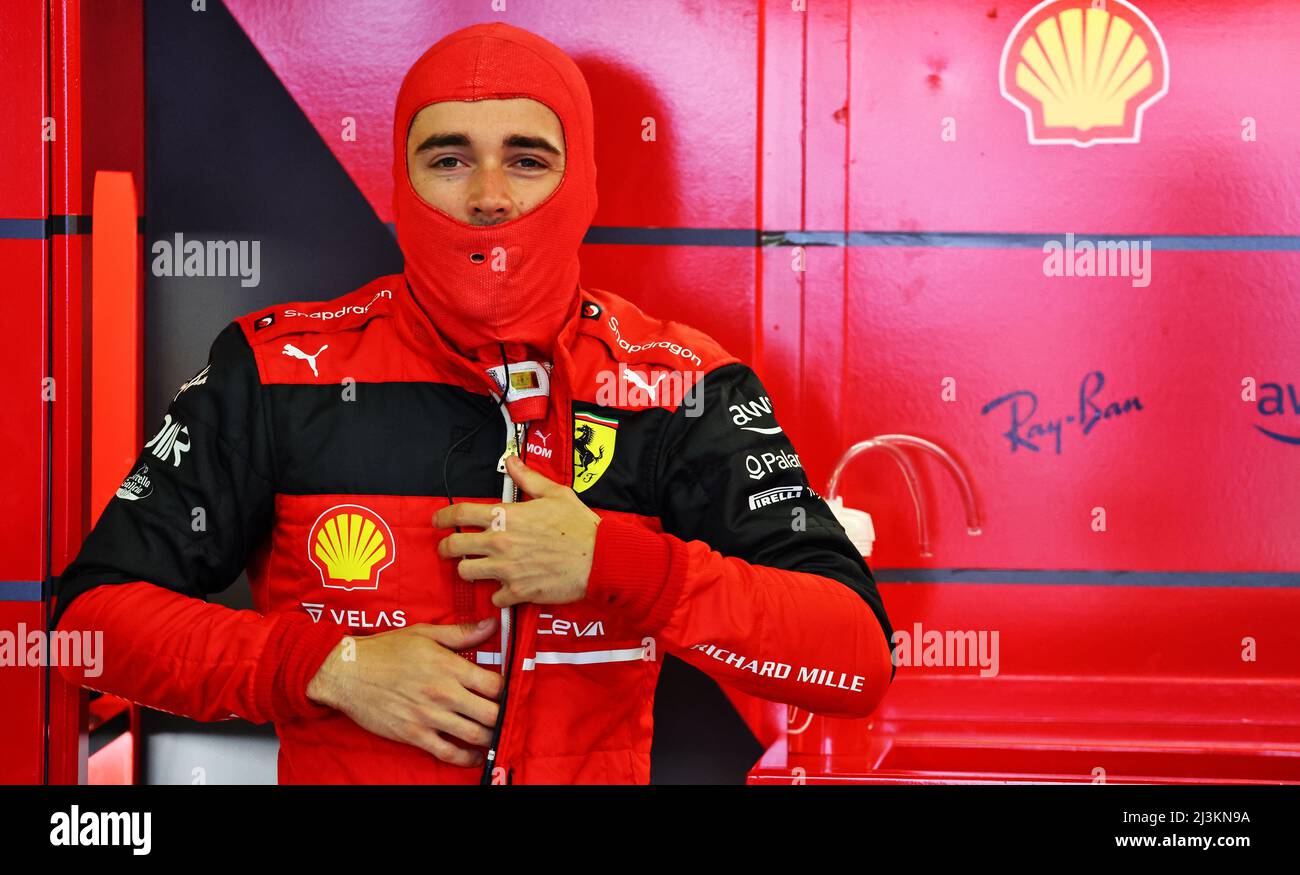 Melbourne, Australien. 09. April 2022. Charles Leclerc (MON) Ferrari. 09.04.2022. Formel 1 Weltmeisterschaft, Rd 3, Großer Preis Von Australien, Albert Park, Melbourne, Australien, Qualifying Day. Bildnachweis sollte lauten: XPB/Press Association Images. Quelle: XPB Images Ltd/Alamy Live News Stockfoto