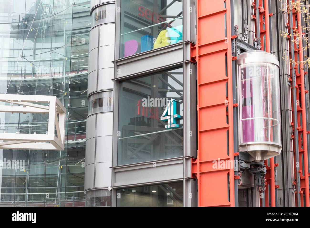 Eine allgemeine Ansicht des BBC Channel 4 Studios in der 124 Horseferry Road. Bilder aufgenommen am 5.. April 2022. © Belinda Jiao jiao.bilin@gmail.com 07598931257 Stockfoto