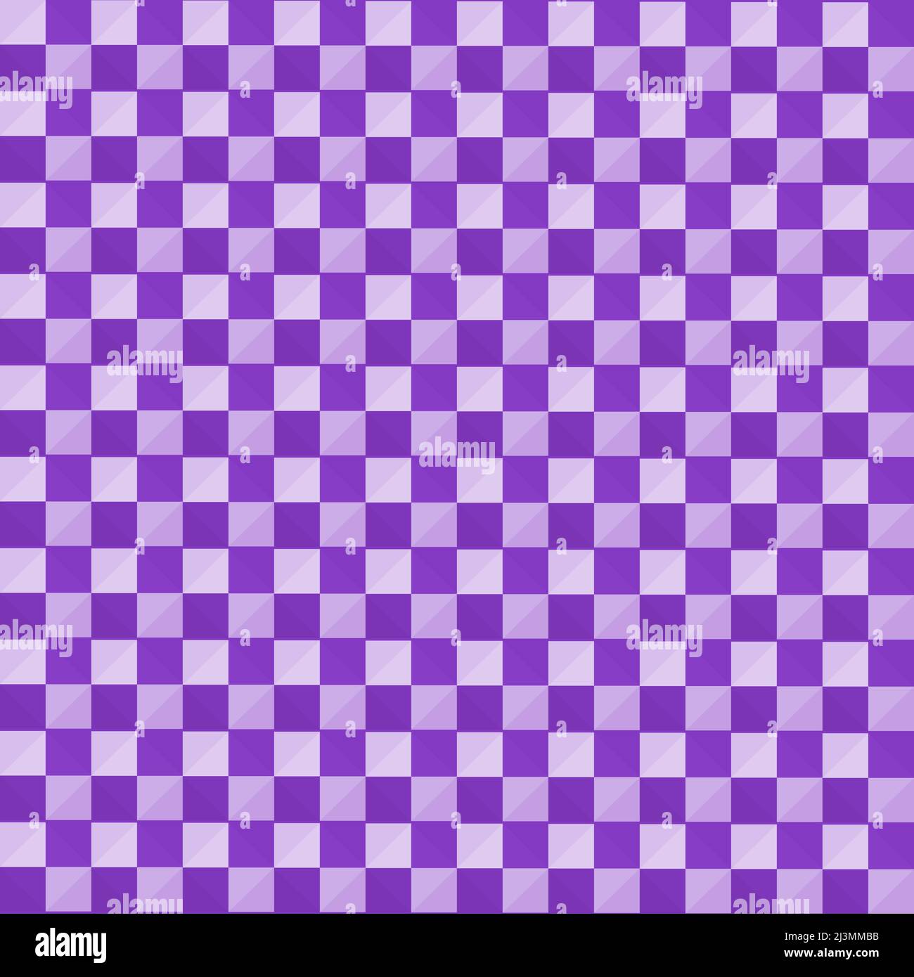 Plaid Stoff Tuch Textil Schachbrett Druck violett Bildschirmmuster nahtlos abstrakt Hintergrund texturierte Vektor Illustration Stock Vektor