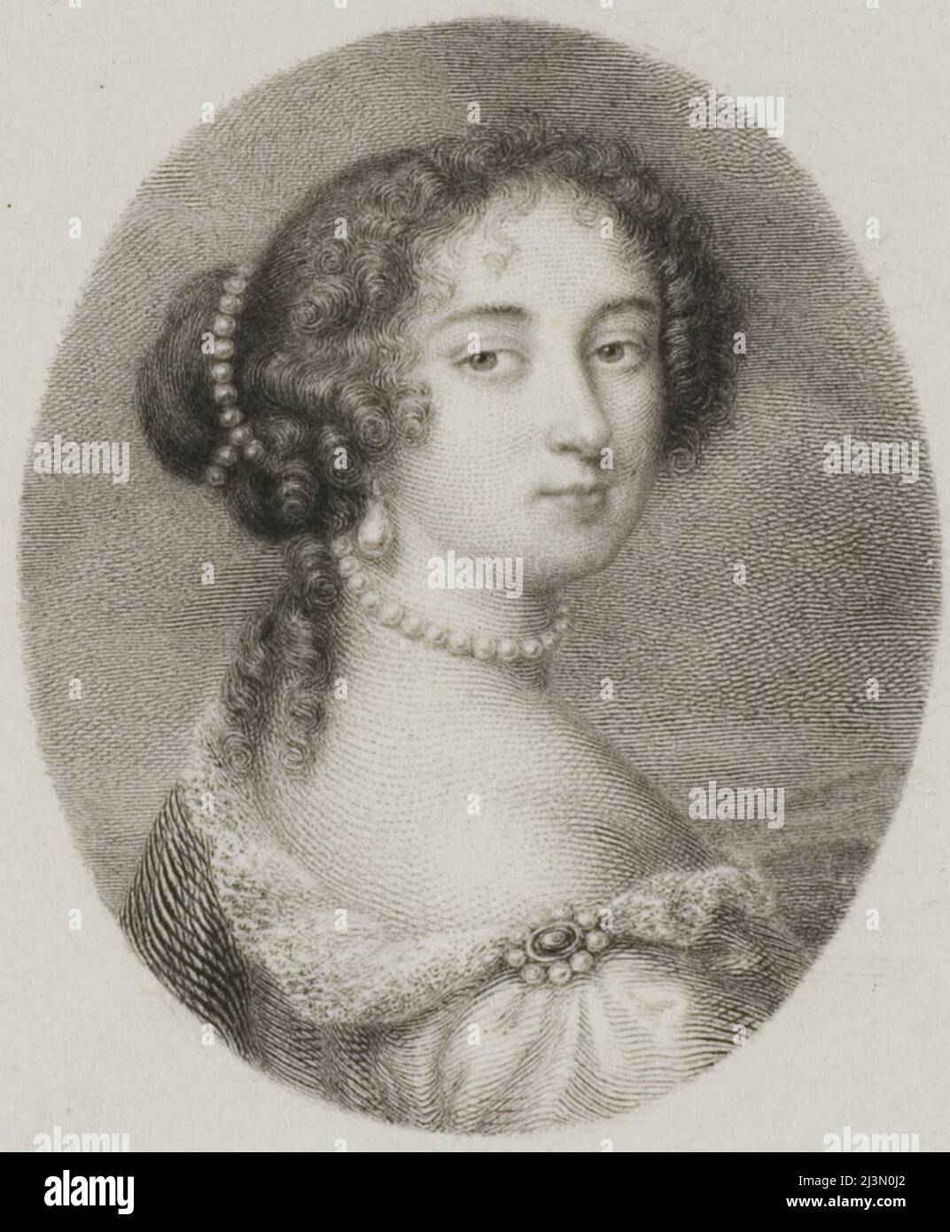 Mme. De Wartenon, n.d. Stockfoto