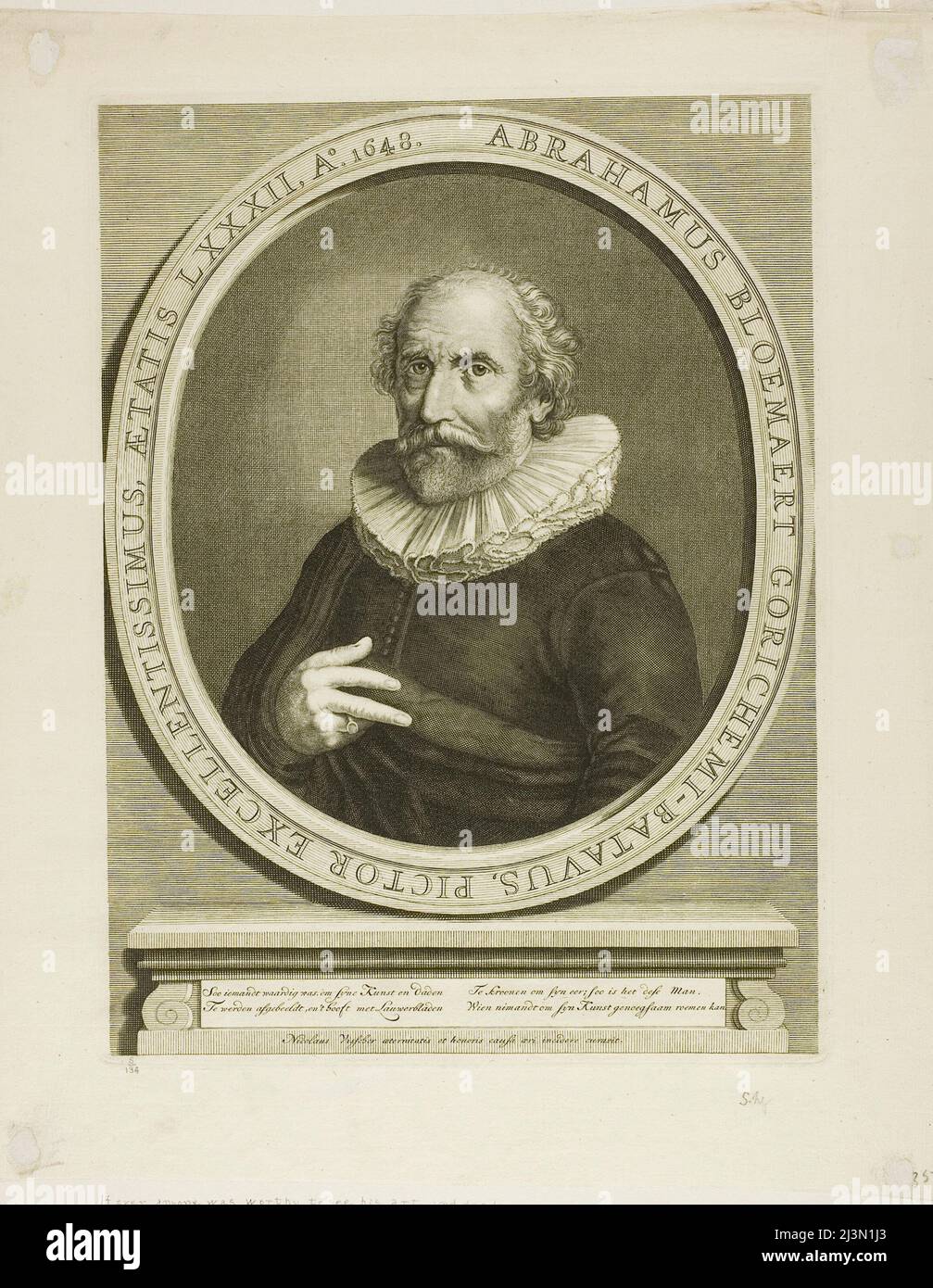 Abraham Bloemaert, 1648. Stockfoto