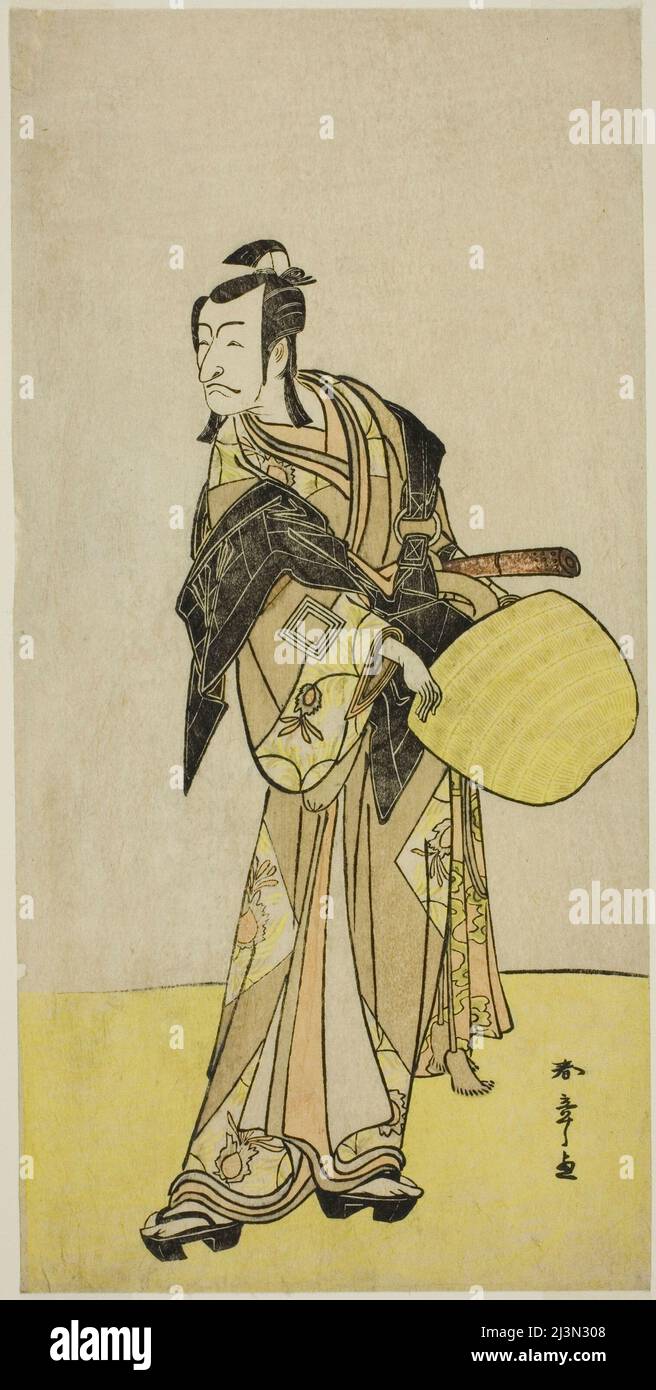 Der Schauspieler Ichikawa Danjuro V als Kakogawa Honzo, aus dem Stück "Kanadehon Chushin Nagori no Kura", trat im neunten Monat, 1780, Japan, c.. 1780. Stockfoto