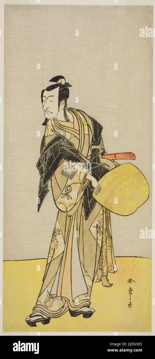 Der Schauspieler Ichikawa Danjuro V als Kakogawa Honzo, aus dem Stück "Kanadehon Chushin Nagori no Kura", trat im neunten Monat, 1780, Japan, c.. 1780. Stockfoto
