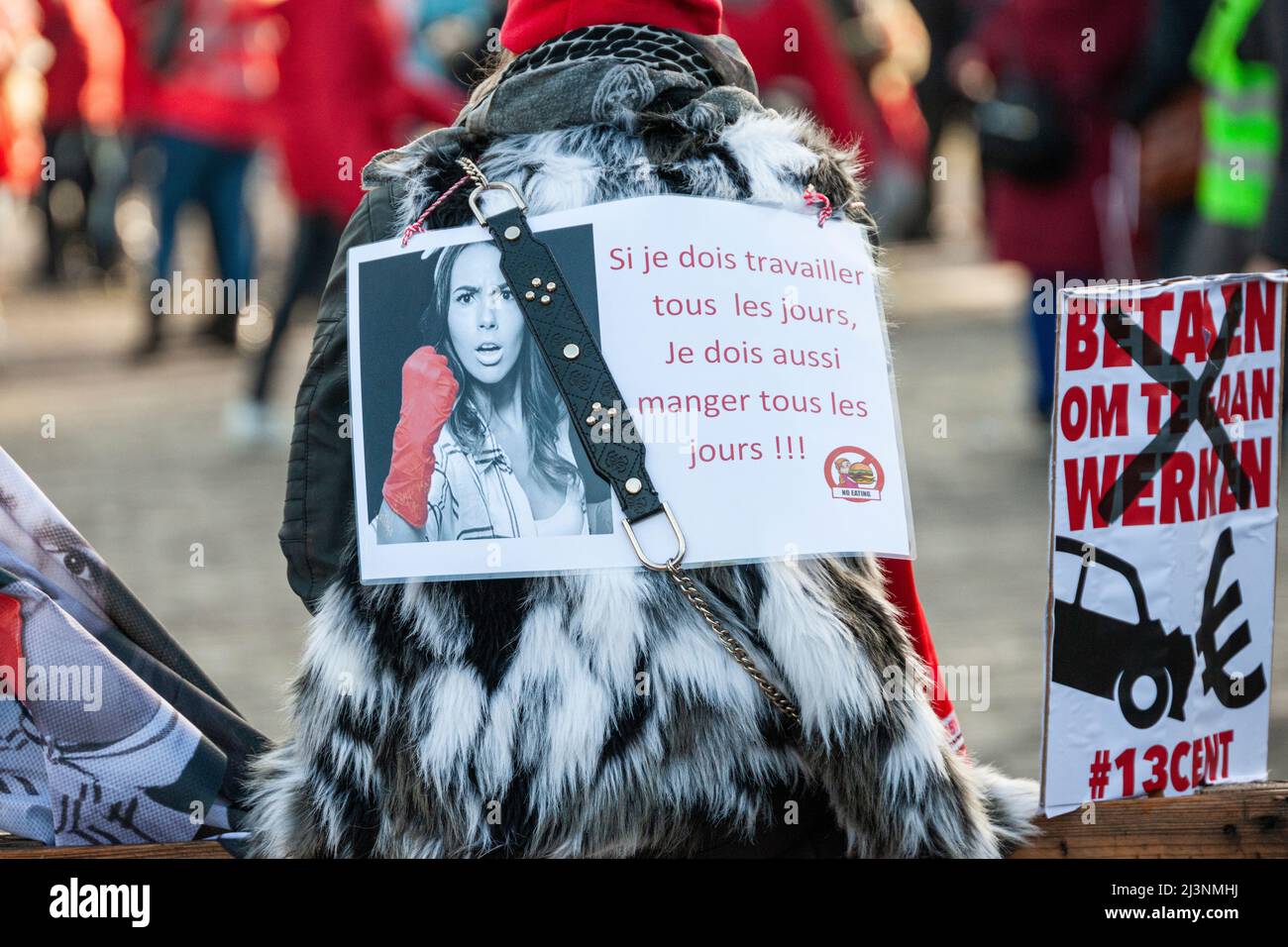 Belgischer Stolz Brüssel 2022 Stockfoto