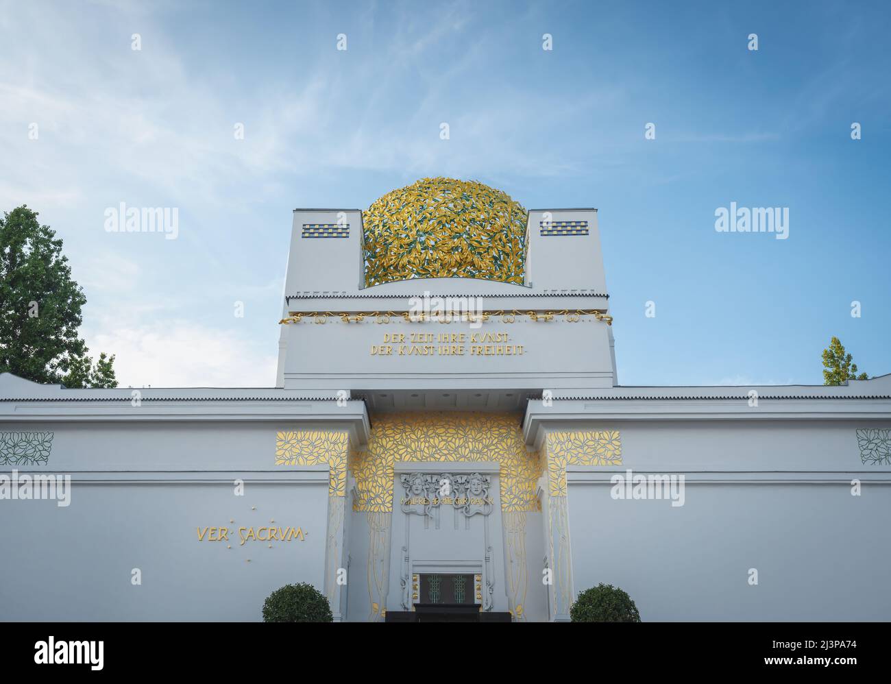 Ausstellungshalle Secession-Gebäude - Wien, Österreich Stockfoto