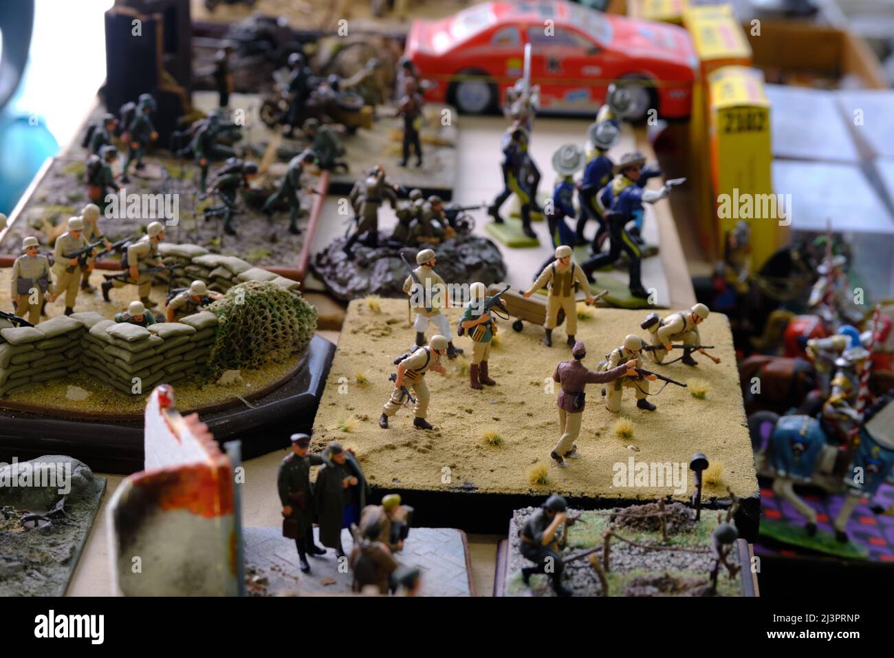 Military Memorabilia fair, Renact und Airsoft, Militaria alla Torre, Bologna 9. Und 10. April 2022 Stockfoto