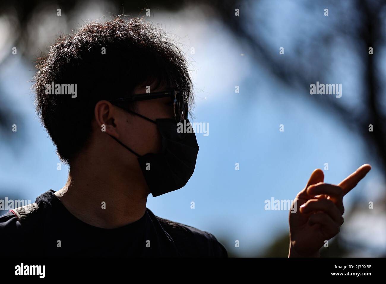 Melbourne, Australien. 10. April 2022. Yuki Tsunoda (JPN) AlphaTauri. 10.04.2022. Formel 1 Weltmeisterschaft, Rd 3, Großer Preis Von Australien, Albert Park, Melbourne, Australien, Wettkampftag. Bildnachweis sollte lauten: XPB/Press Association Images. Quelle: XPB Images Ltd/Alamy Live News Stockfoto