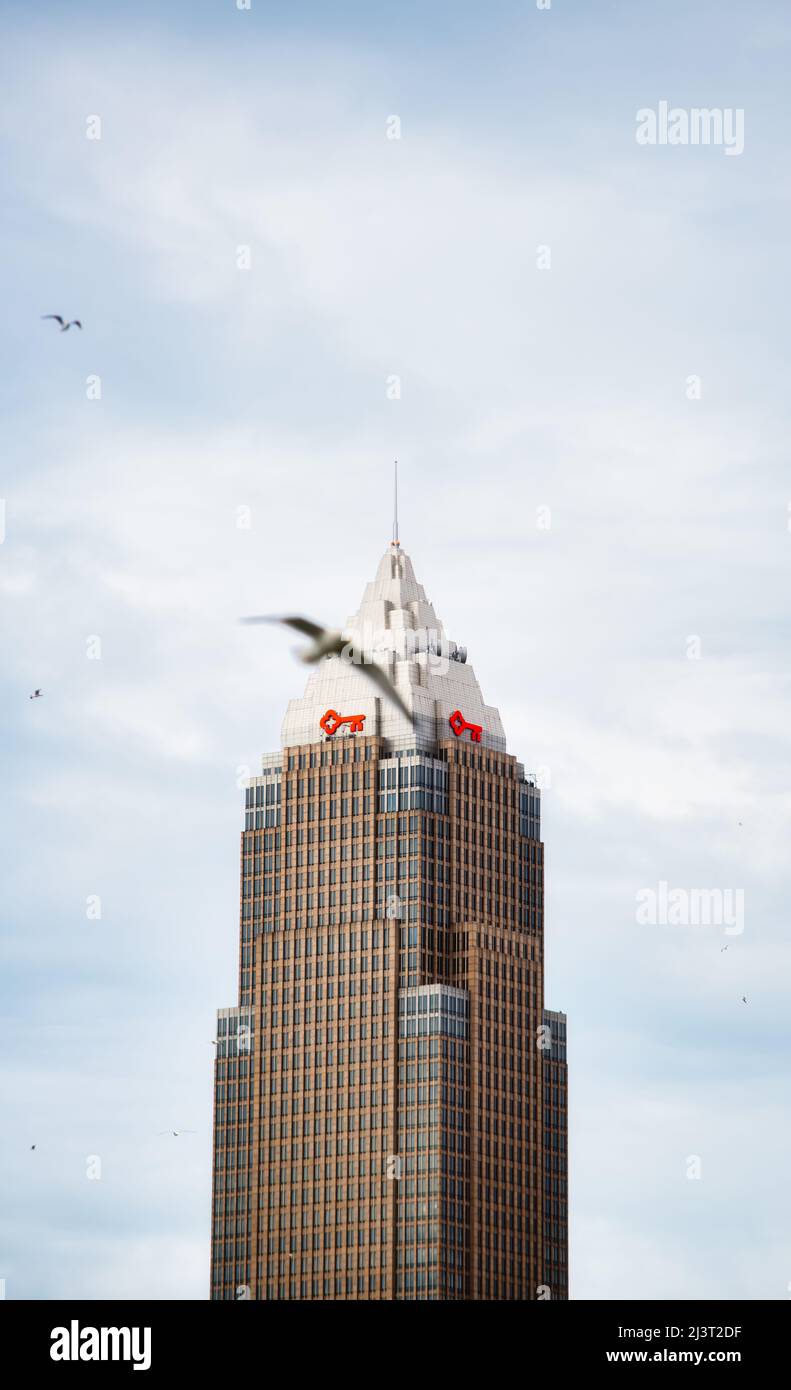 Taste Turm in Cleveland, Ohio Stockfoto