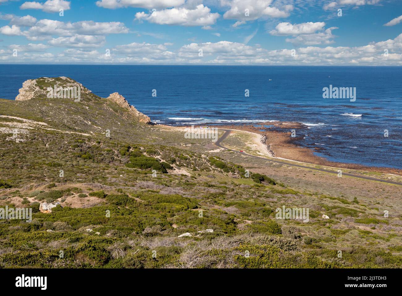 Südafrika. Kap der Guten Hoffnung, Atlantischer Ozean. Stockfoto