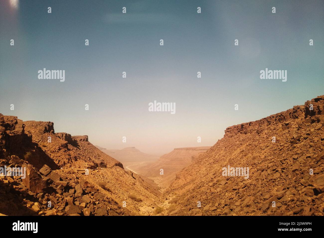 Mauretanien, Umgebung Atar, Landascape Stockfoto