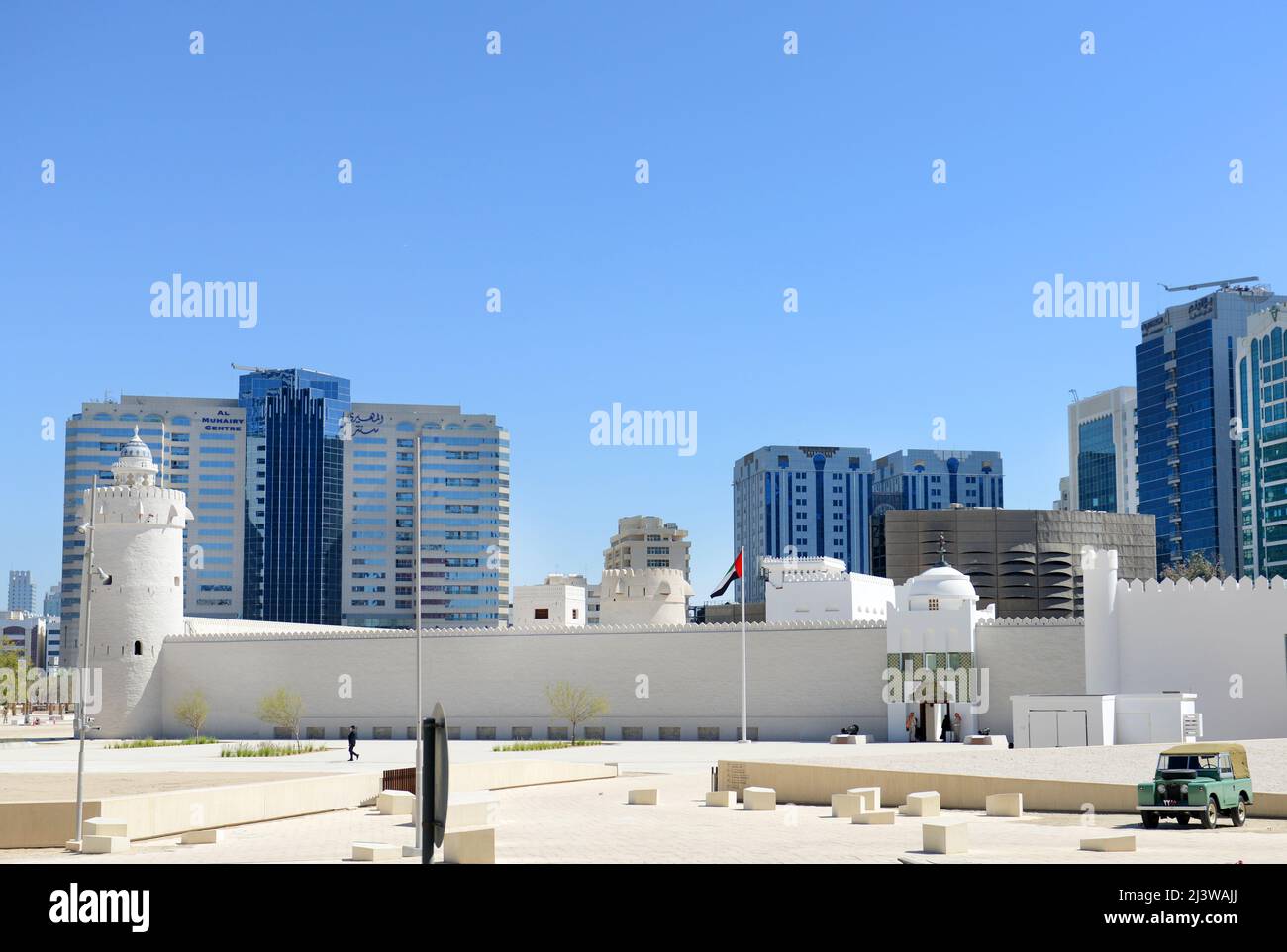 Qasr AlHosn Palast und Festung in Abu Dhabi, VAE. Stockfoto