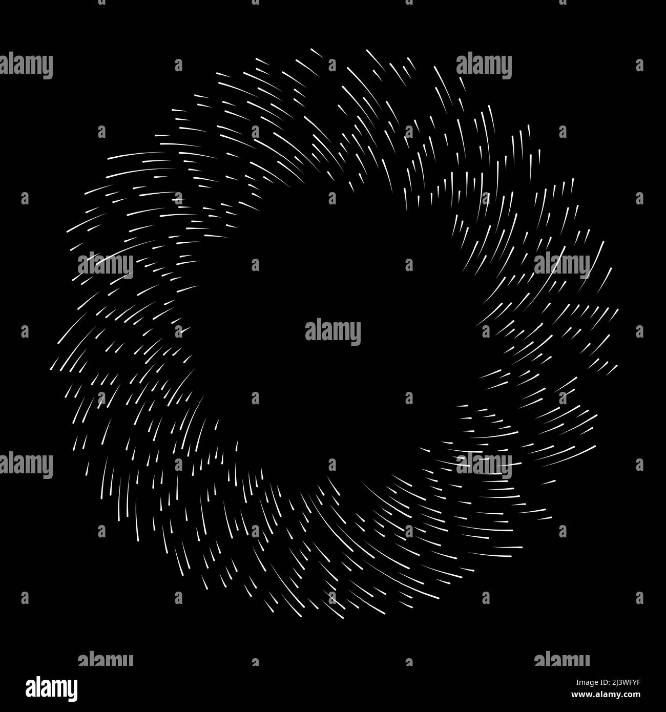 Spiralförmiges, wirbelförmiges, wirbelförmiges Element. Wirbelform, Wirbelform, Wirbelform, Turmform und Helix. Stock Vektorgrafik, Clip-Art Grafiken Stock Vektor