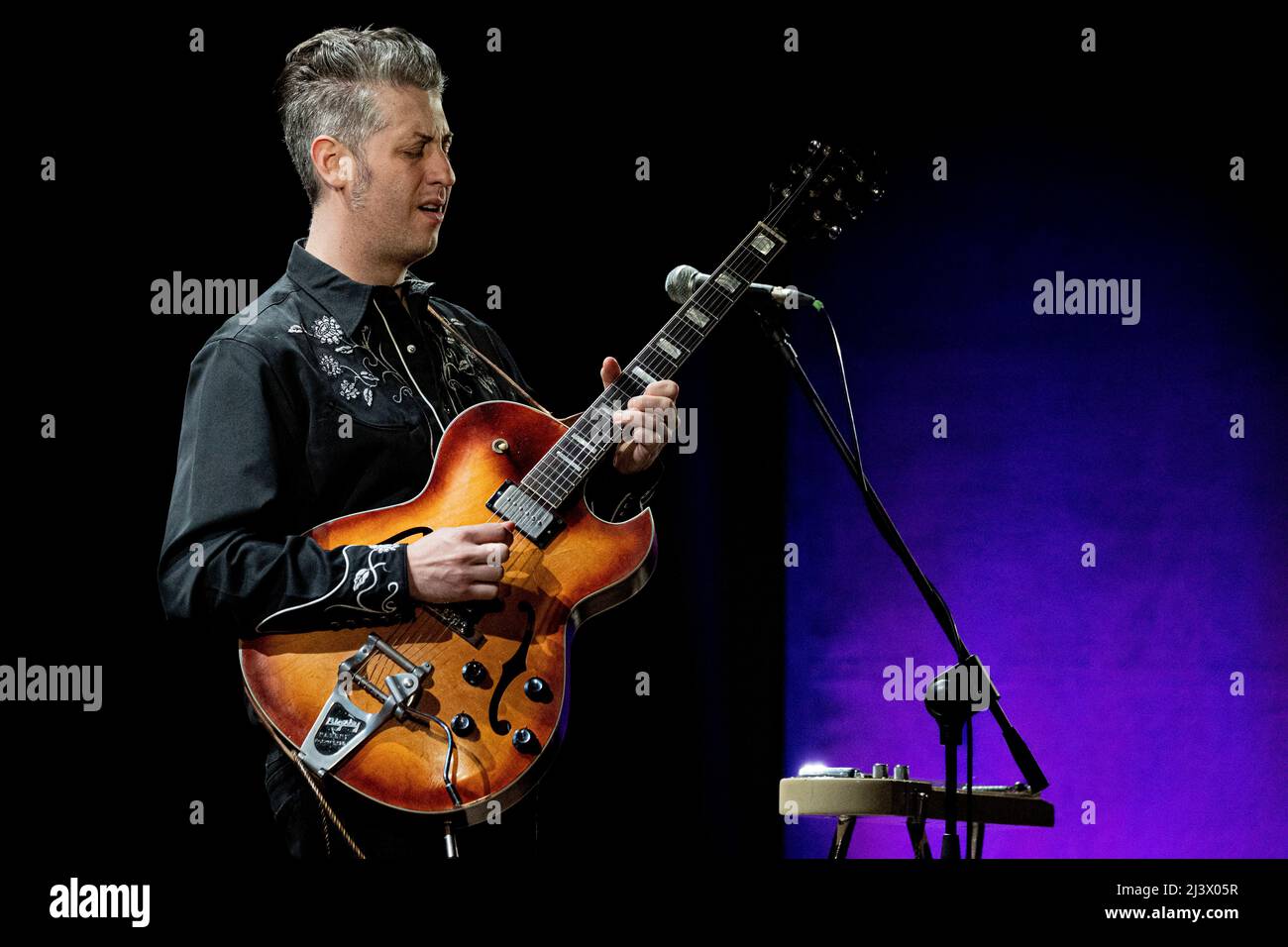 Mailand Italien 8 April 2022 Lovesick Duo - Country Swing Rock and Roll Musik - live im Spazio Teatro 89 © Andrea Ripamonti / Alamy Stockfoto