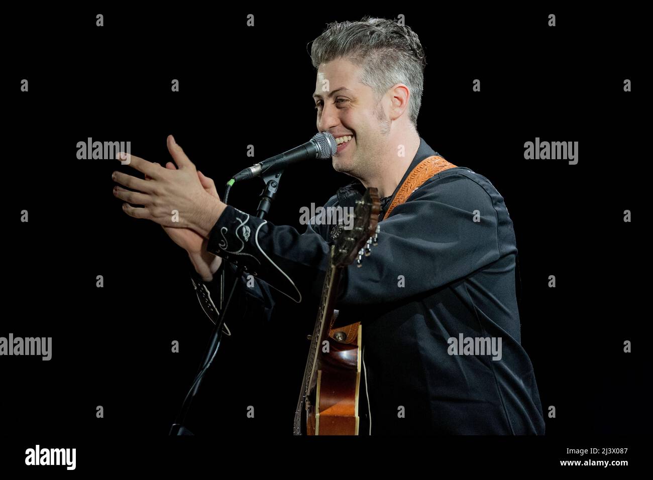 Mailand Italien 8 April 2022 Lovesick Duo - Country Swing Rock and Roll Musik - live im Spazio Teatro 89 © Andrea Ripamonti / Alamy Stockfoto