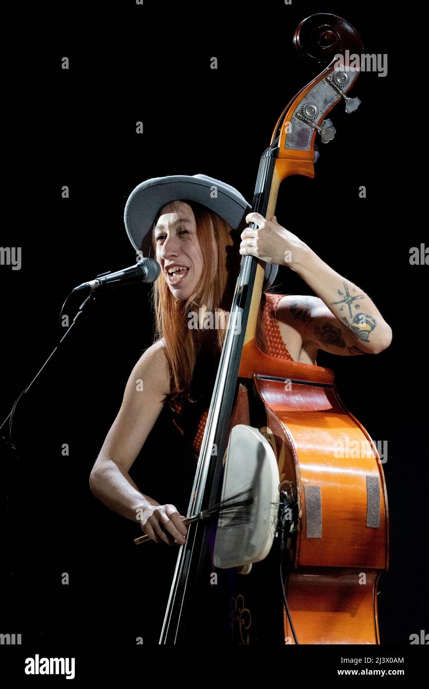 Mailand Italien 8 April 2022 Lovesick Duo - Country Swing Rock and Roll Musik - live im Spazio Teatro 89 © Andrea Ripamonti / Alamy Stockfoto
