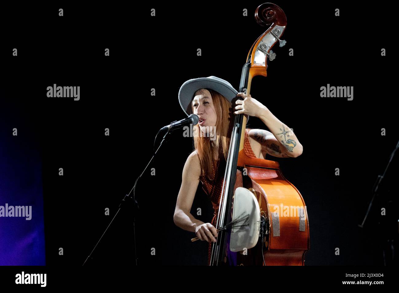 Mailand Italien 8 April 2022 Lovesick Duo - Country Swing Rock and Roll Musik - live im Spazio Teatro 89 © Andrea Ripamonti / Alamy Stockfoto