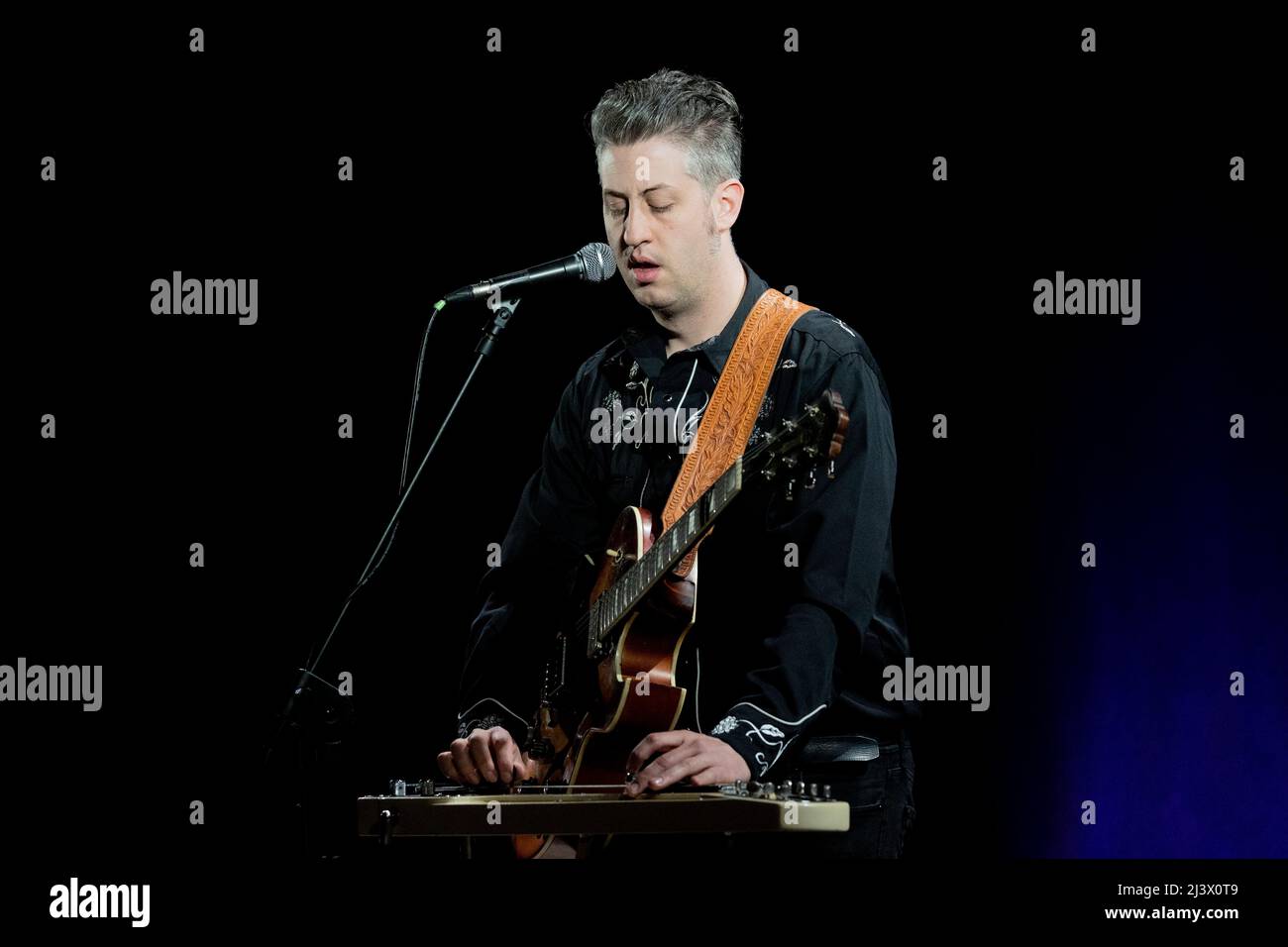 Mailand Italien 8 April 2022 Lovesick Duo - Country Swing Rock and Roll Musik - live im Spazio Teatro 89 © Andrea Ripamonti / Alamy Stockfoto