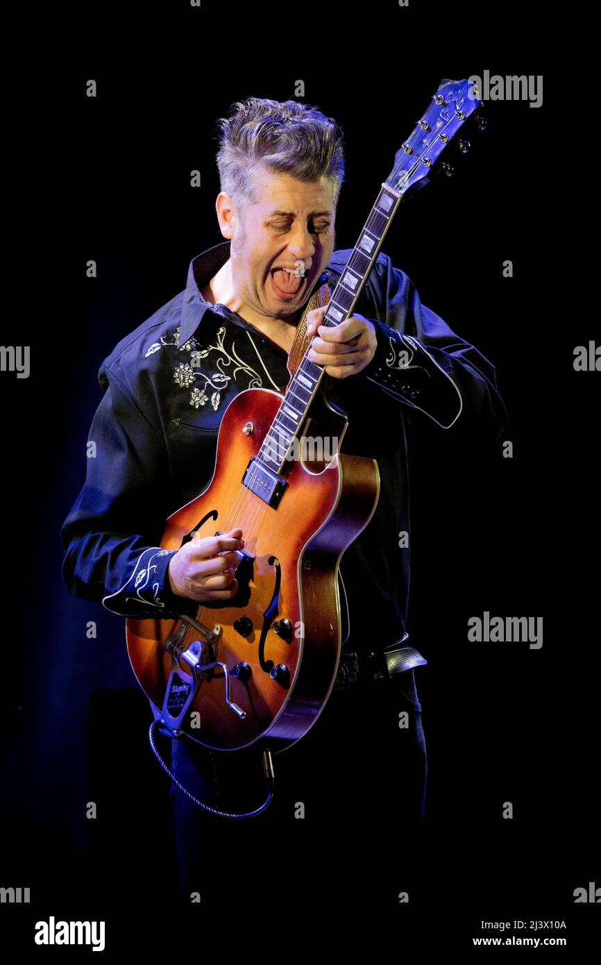 Mailand Italien 8 April 2022 Lovesick Duo - Country Swing Rock and Roll Musik - live im Spazio Teatro 89 © Andrea Ripamonti / Alamy Stockfoto