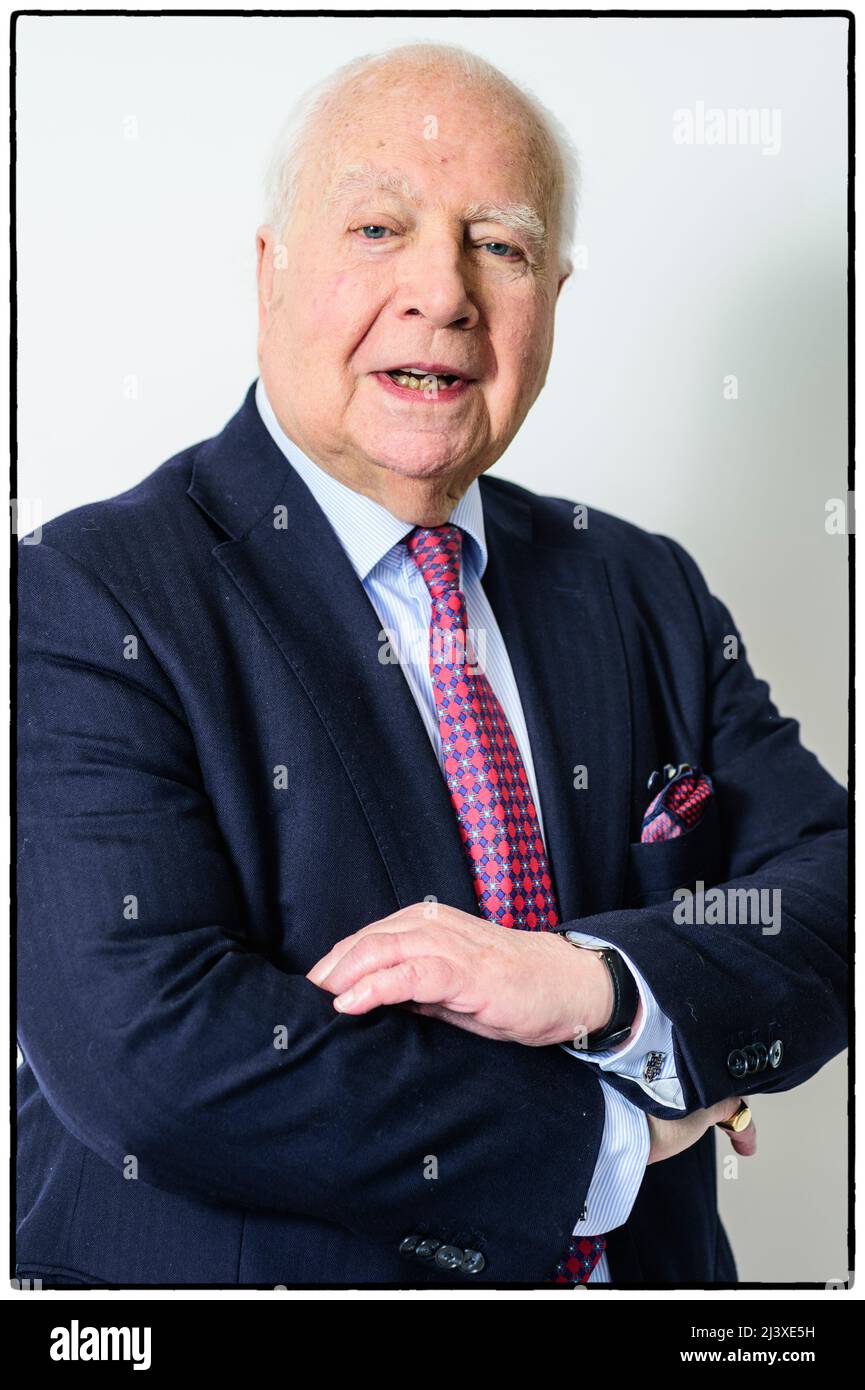 Ehemaliger Premierminister Marc Eyskens | Marc Eyskens ex Premier Ministre CVP Stockfoto