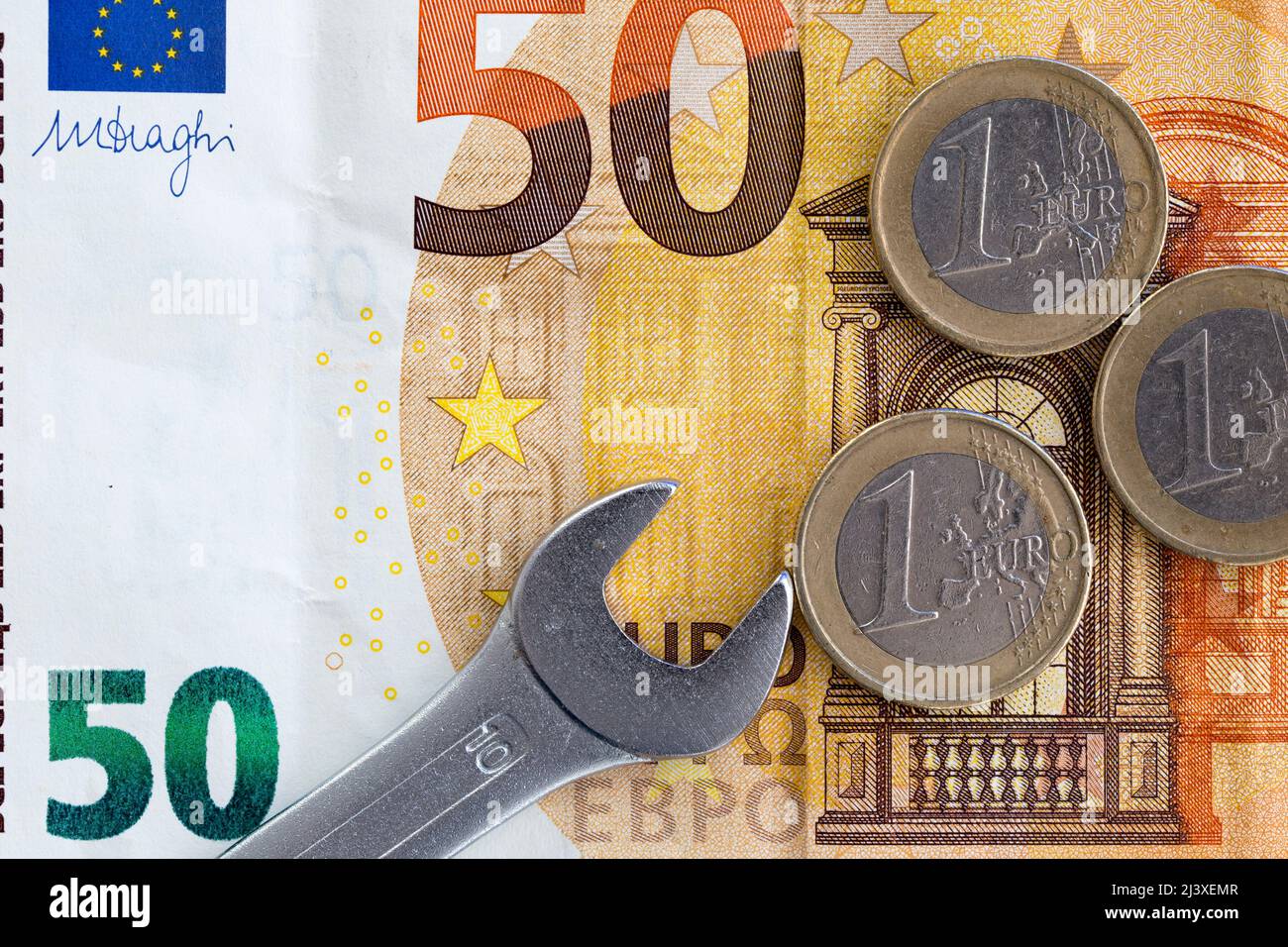 Euro, Währung, Stockfoto