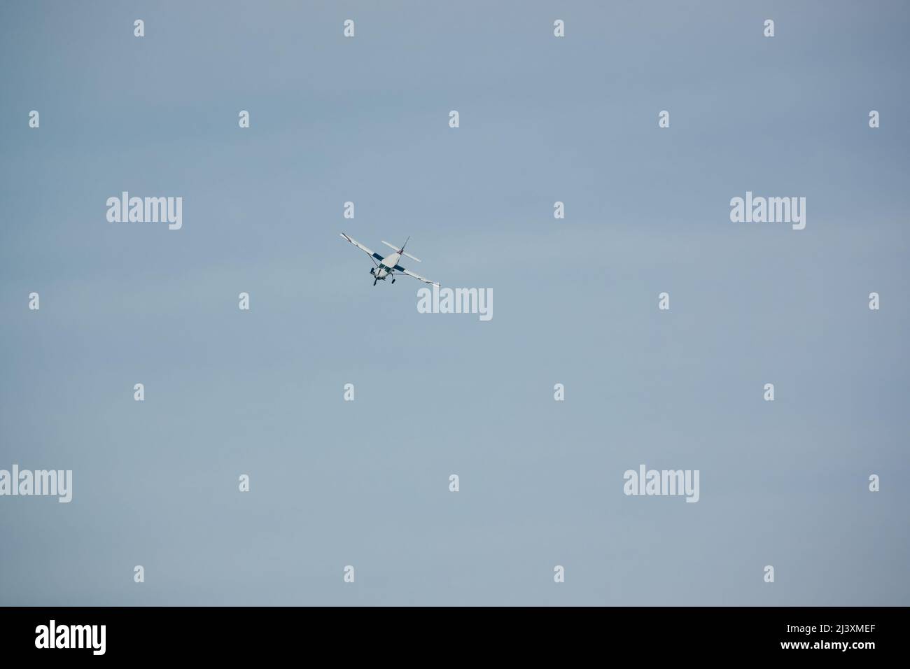 Cessna 208b Grand Caravan G-BZAH Leichtflugzeuge, die hart an Land gehen und absinken Stockfoto