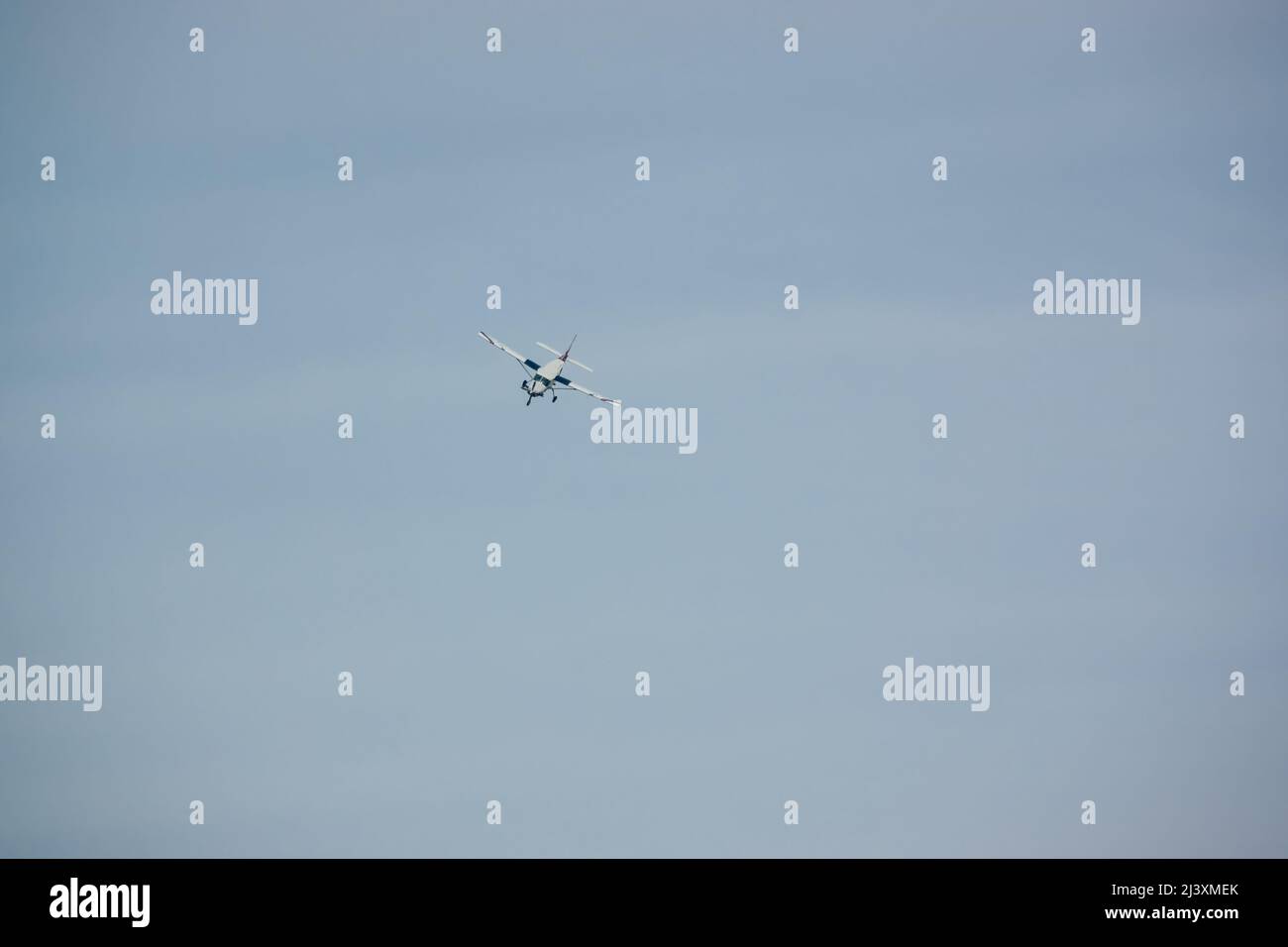 Cessna 208b Grand Caravan G-BZAH Leichtflugzeuge, die hart an Land gehen und absinken Stockfoto