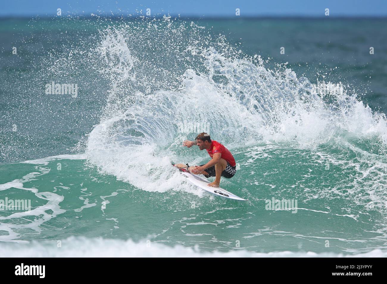 Santiago Muniz (ARG) während des QS Layback Pro Surfing in Praia Mole, in Florianopolis, Brasilien Heuler Andrey/DiaEsportivo/SPP Credit: SPP Sport Press Photo. /Alamy Live News Stockfoto