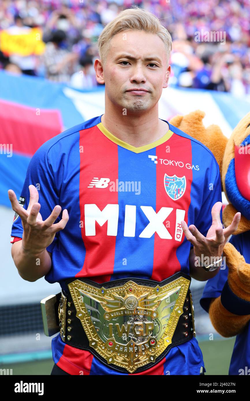 Ajinomoto Stadium, Tokio, Japan. 10. April 2022. Kazuchika Okada, 10