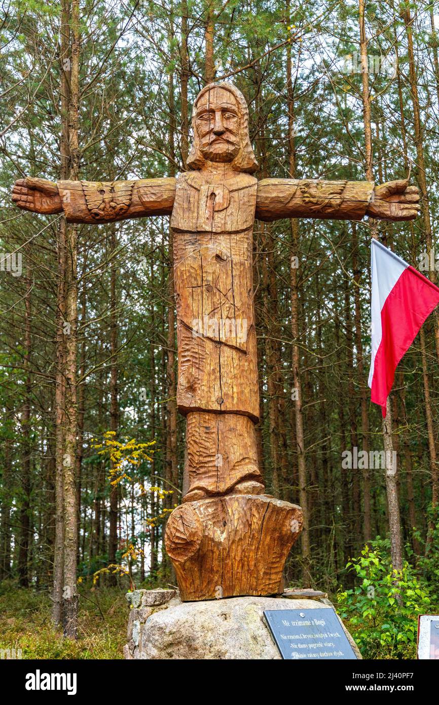 Borowy Mlyn, Polen - 3. August 2021: Gedenkstätte und Heiligtum der ...