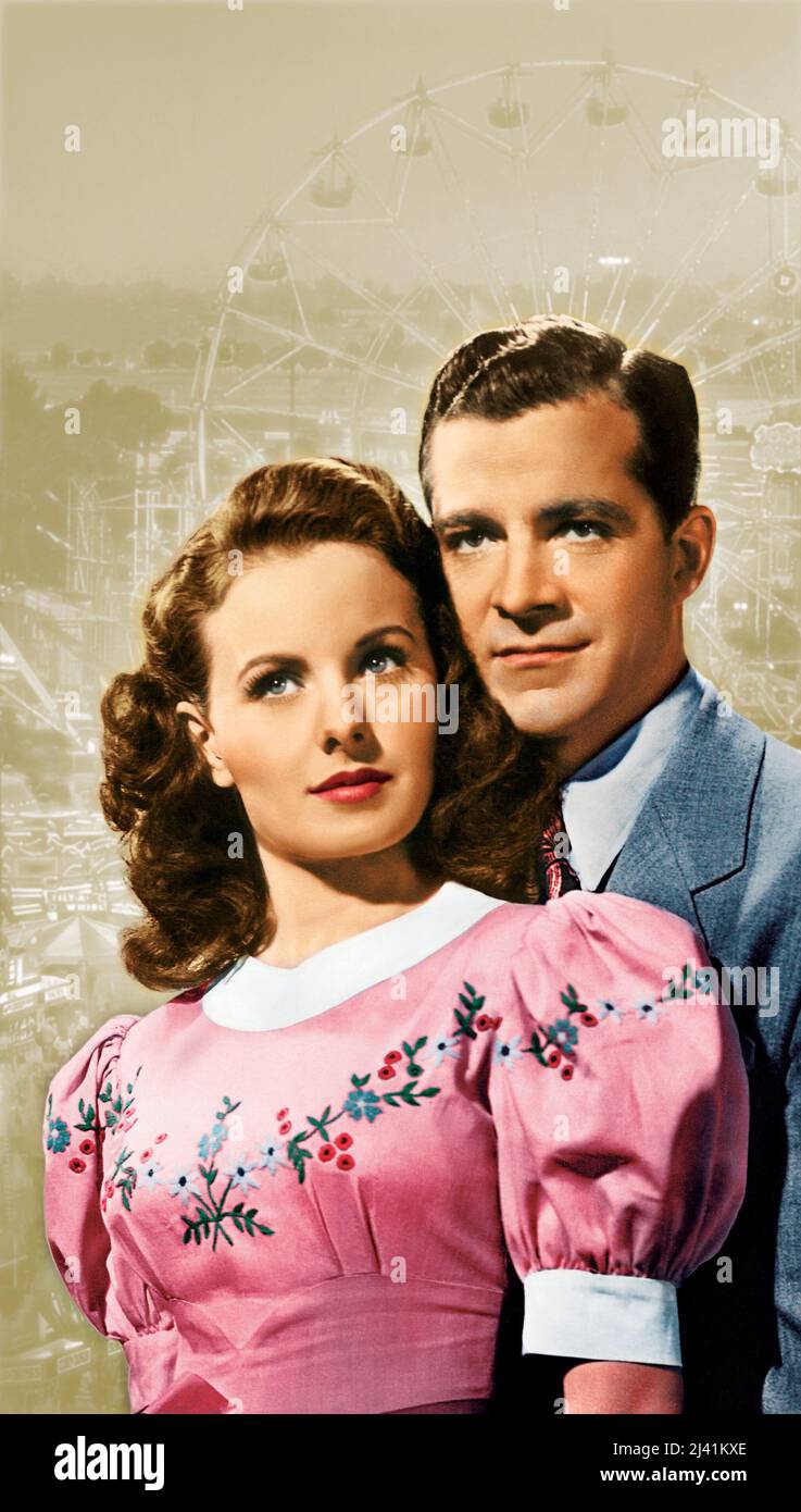 DANA ANDREWS und JEANNE CRAIN in STATE FAIR (1945), Regie Walter LANG. Kredit: 20. CENTURY FOX / Album Stockfoto