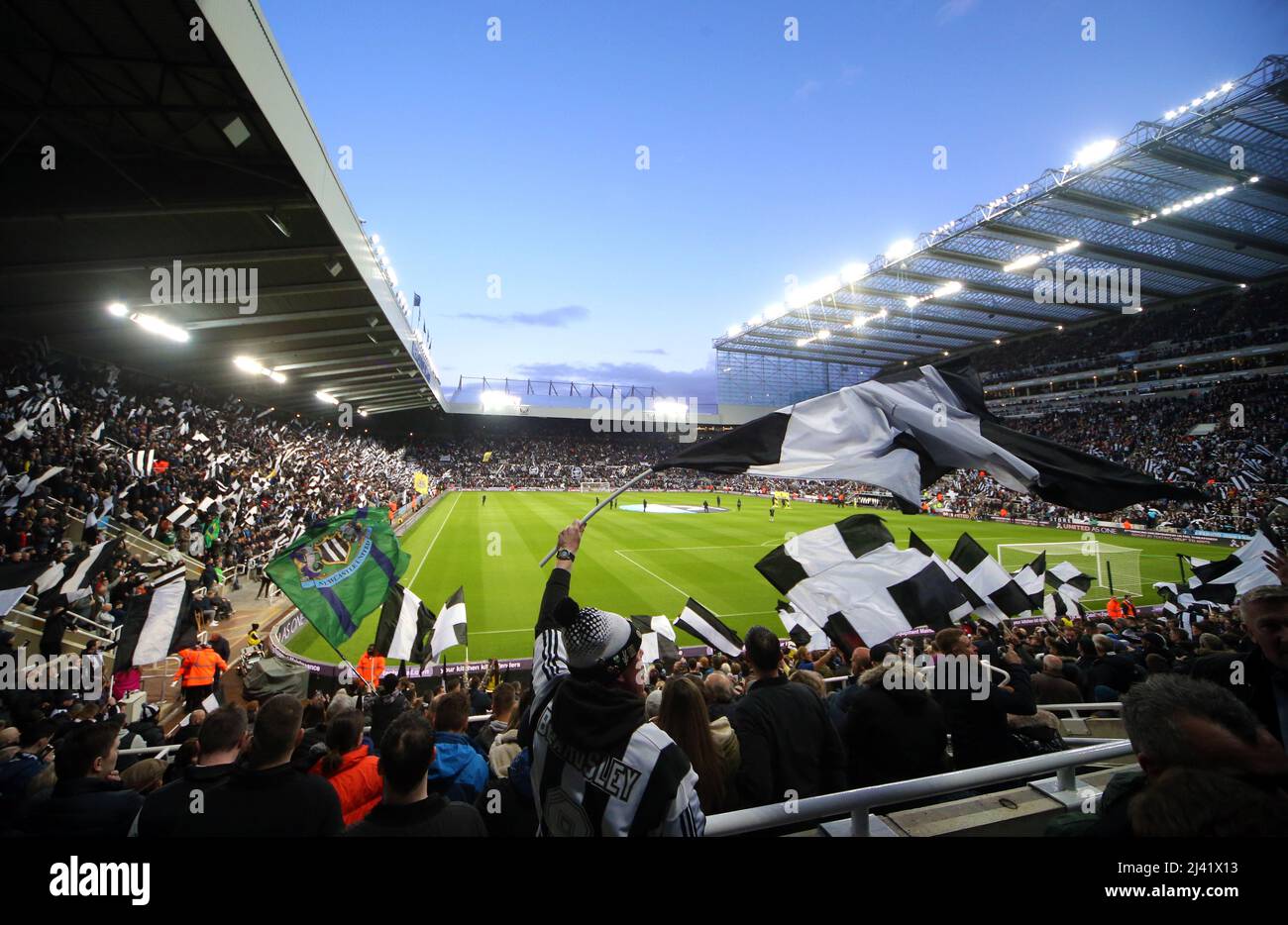 ST JAMES PARK, NEWCASTLE UNITED FC STADIUM, 2022 Stockfoto