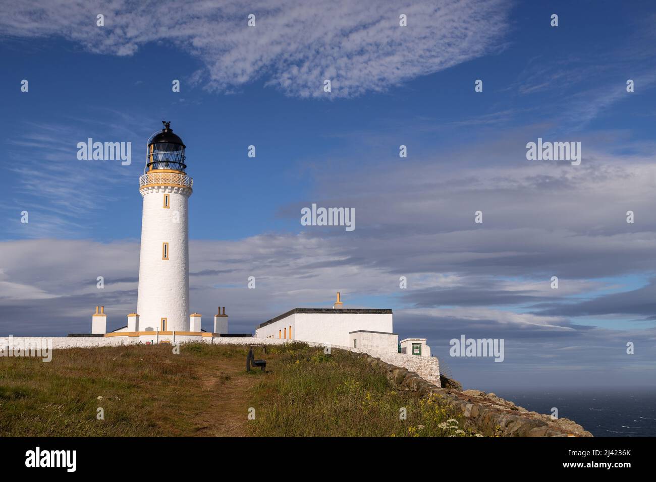 Leuchtturm Mull of Galloway, Dumfries und Galloway, Schottland Stockfoto