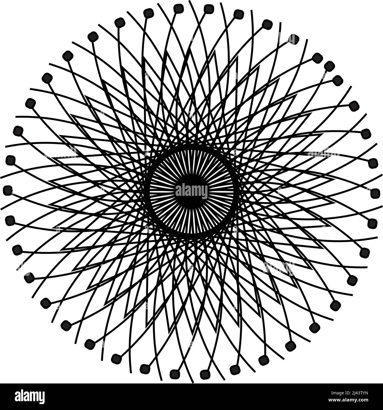 Dekorative Kunst Stock Vektor