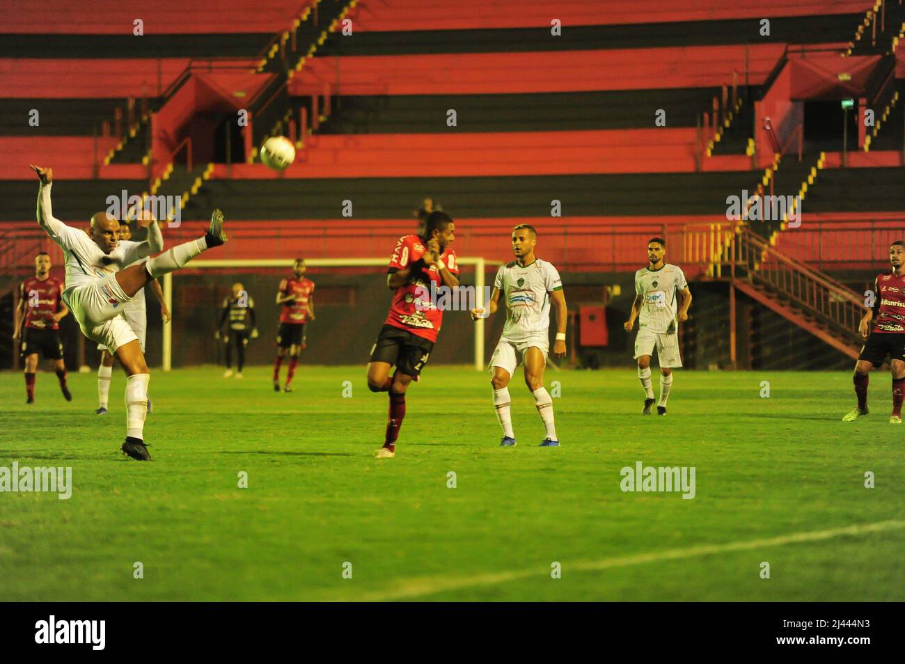 Pelotas, Brasilien. 11. April 2022. RS - Pelotas - 04/11/2022 - BRASILEIRAO SERIE C 2022, BRASIL DE PELOTAS X MANAUS - Claudinho-Spieler für Manaus bei einem Spiel gegen Brasil de Pelotas im Bento Mendes de Freitas Stadion zur brasilianischen Meisterschaft C 2022. Foto: MATEUS SARAIVA/AGIF Quelle: AGIF/Alamy Live News Stockfoto