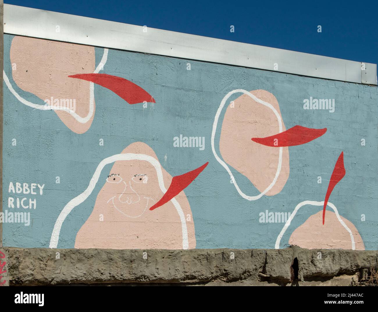 Home Street Art, Frankston, Victoria, Australien Stockfoto