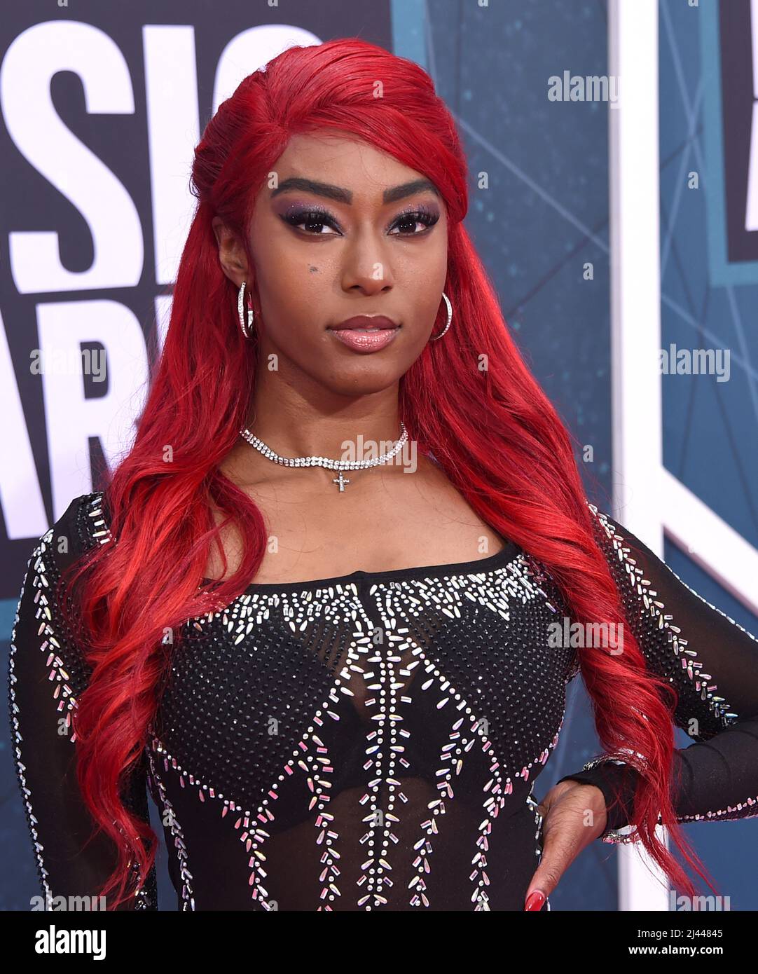 Nashville, USA. 11. April 2022. Reyna Roberts bei den CMT Music Awards 2022 im Nashville Municipal Auditorium am 11. April 2022 in Nashville, TN. © Tammie Arroyo/AFF-USA.com Quelle: AFF/Alamy Live News Stockfoto