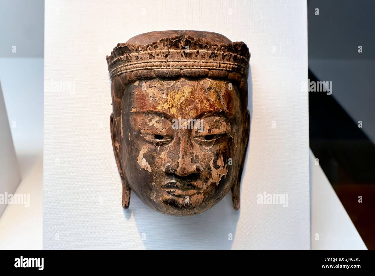 Japan. Tokio. Japanische Honkan-Galerie im Tokyo National Museum Stockfoto