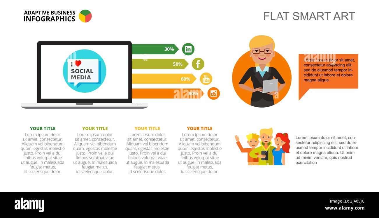 Balkendiagramm. Vergleichsdiagramm, Diagramm, Layout. Kreatives Konzept für Infografiken, Präsentation, Projekt, Bericht. Kann für Themen wie Social Media verwendet werden Stock Vektor