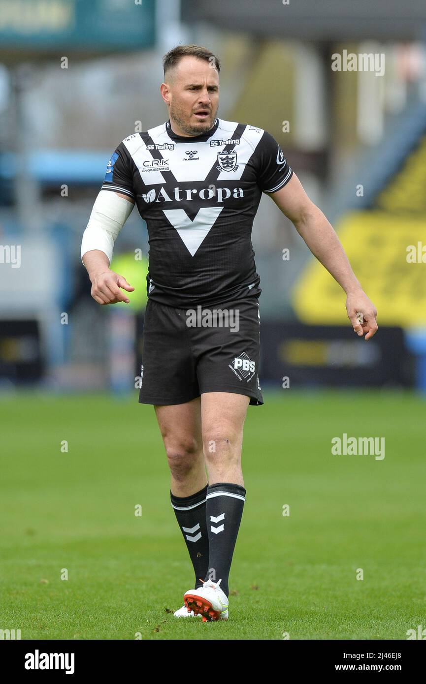 Huddersfield, England - 9.. April 2022 - Josh Reynolds (6) von Hull FC. Rugby League Betfred Super Challenge Cup Quarter Finals Huddersfield Giants vs Hull FC im John Smith's Stadium, Huddersfield, UK Dean Williams Stockfoto