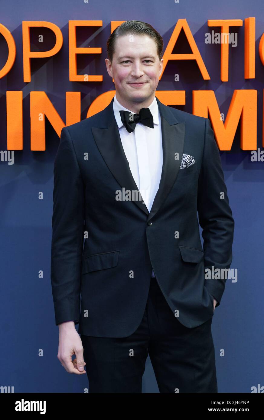 Lorne MacFadyen kommt zur britischen Premiere der Operation Hackeat im Curzon Mayfair Kino im Zentrum von London. Bilddatum: Dienstag, 12. April 2022. Stockfoto