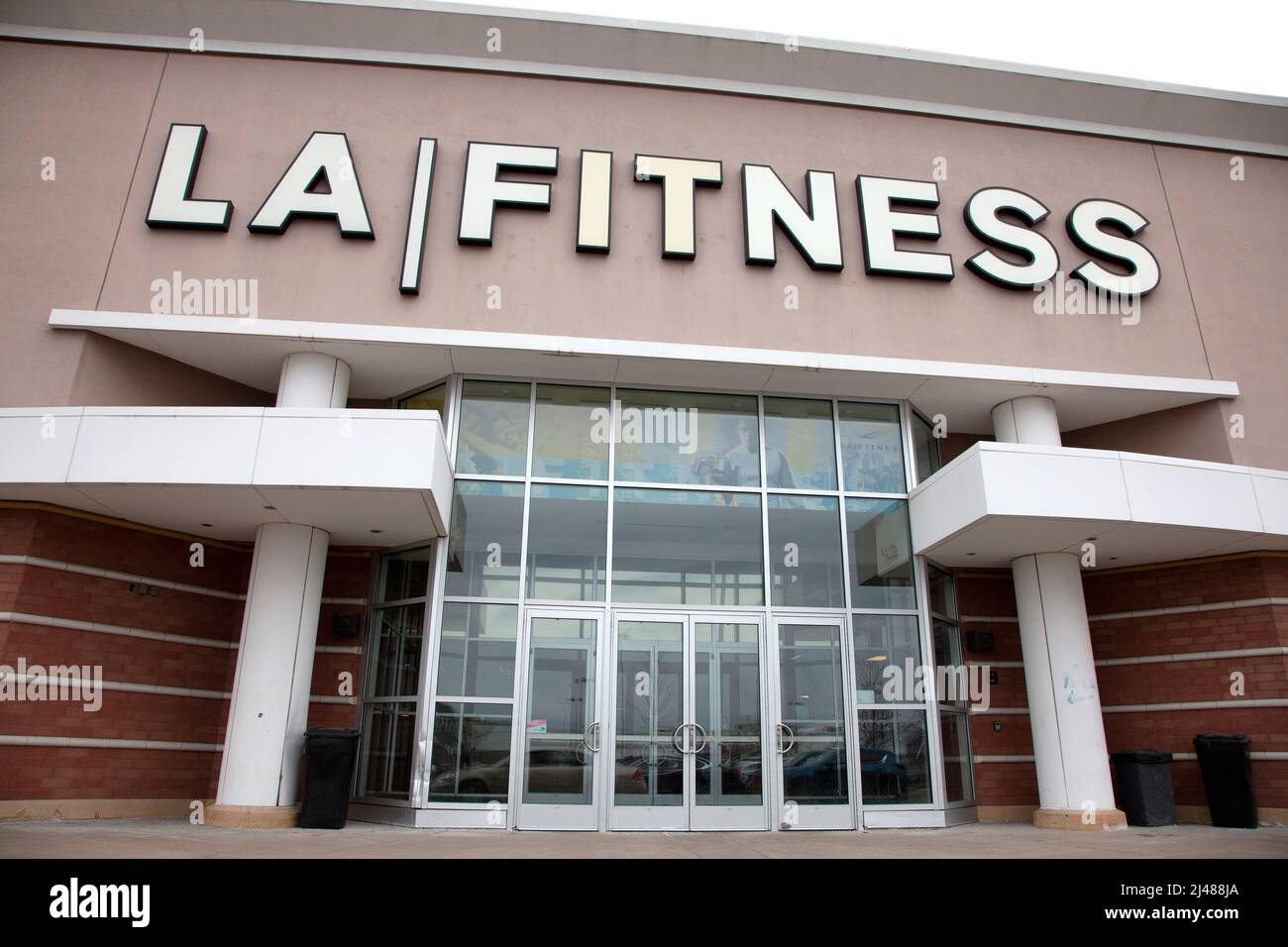 L. A. Fitnesscenter für Mitglieder zum Training. St. Paul Minnesota, USA Stockfoto