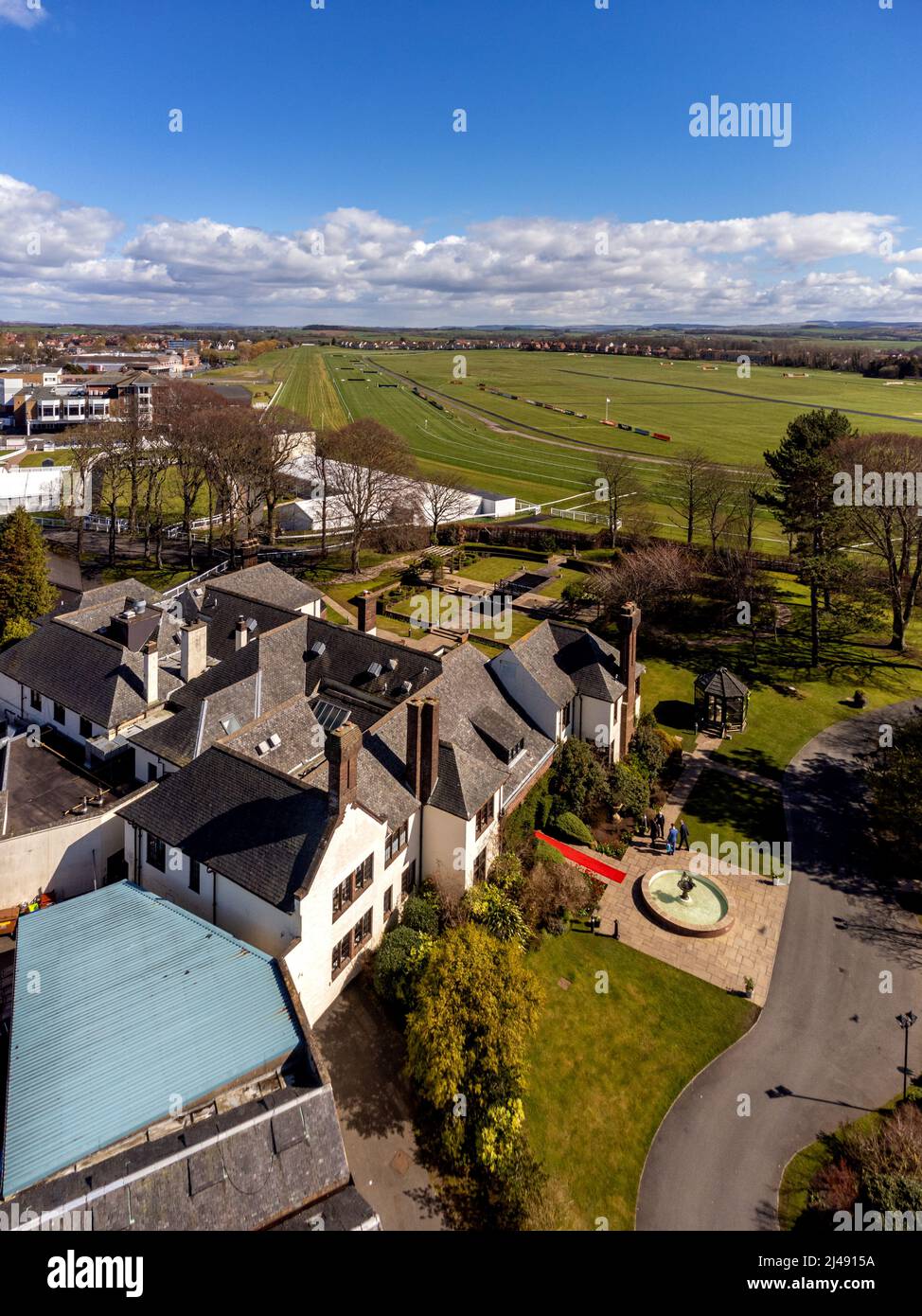 WESTERN House Hotel, Ayr Racecourse, Ayr, Schottland, Großbritannien Stockfoto
