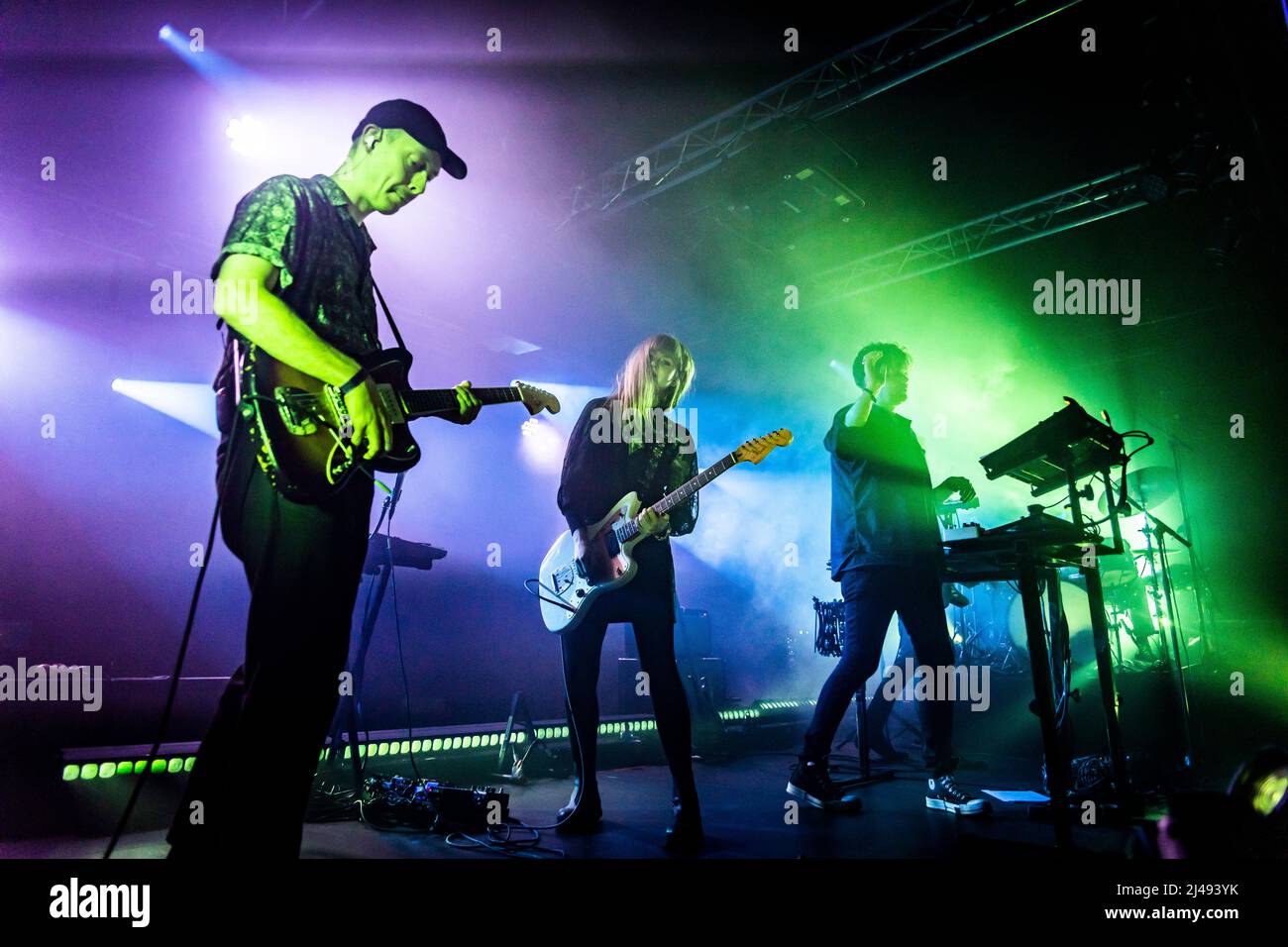 Trentemøller tritt live bei Razzmatazz auf, um das neue Album Memoria am 12. April 2022 in Barcelona, Spanien, zu präsentieren. (Foto von Silvia Isach) Stockfoto