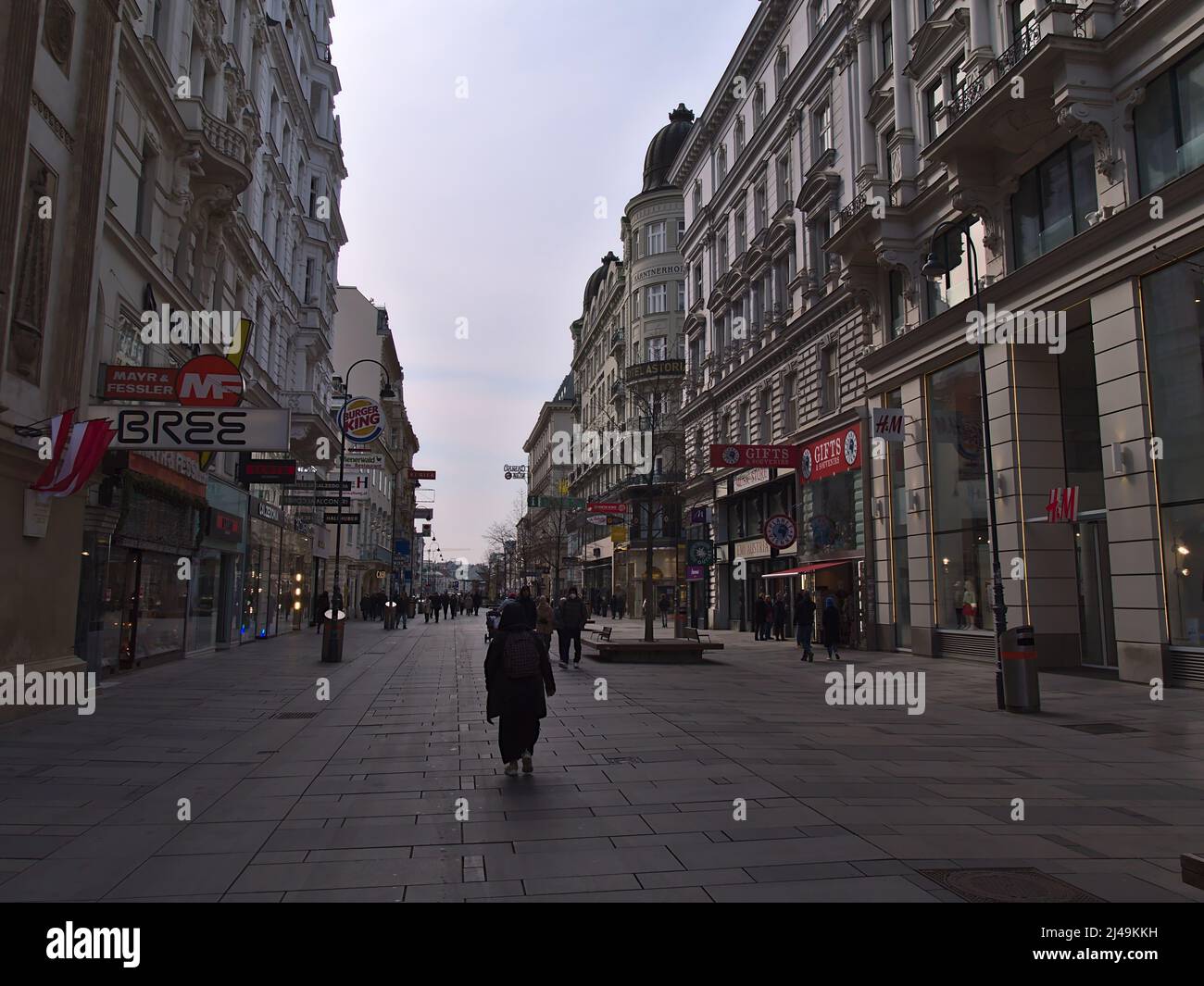 Wien street view Fotos und Bildmaterial in hoher Auflösung Alamy