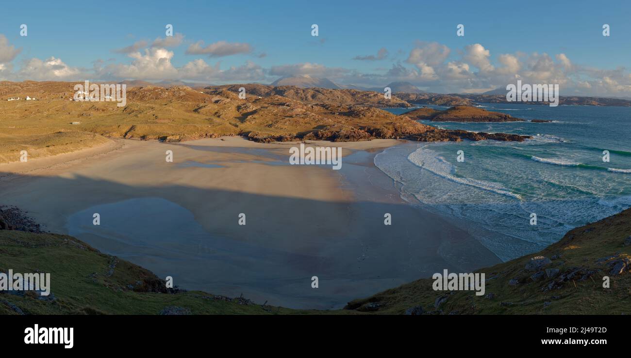Polin Beach, Sutherland, Schottland Stockfoto